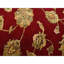 Tapis rouge rubis en laine et soie noués à la main 6 pi x 9 pi 2 po 46F028FDC6744F19883F460EDCE40A68
