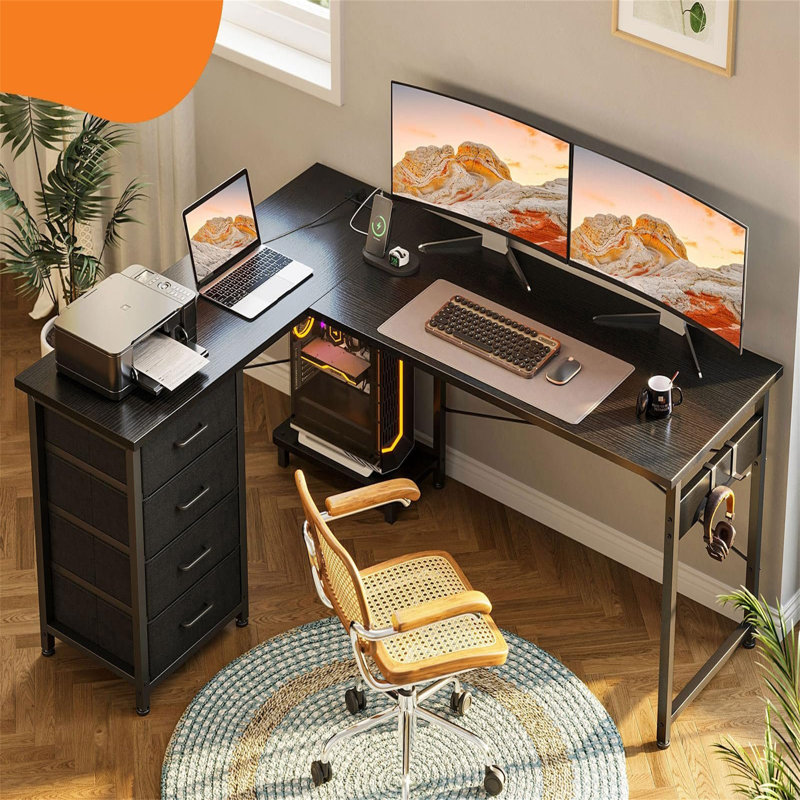 Computer Desk, Black