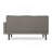 SOFA SET -RIGHT ARMREST - GREY