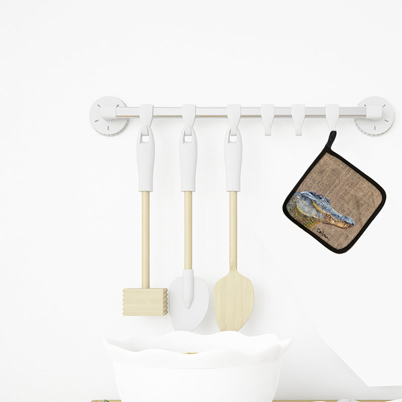 Cuisinier poignée tête de alligator east urban home