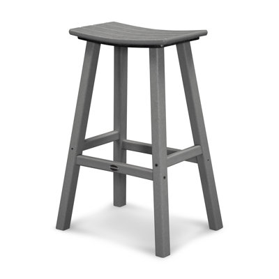 POLYWOOD Traditional Garden Patio Bar Stool