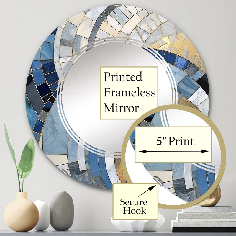 Miroir Aquasha, 24 po x 24 po