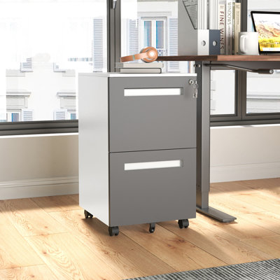 Durable Metal Filing Cabinet with Security Lock