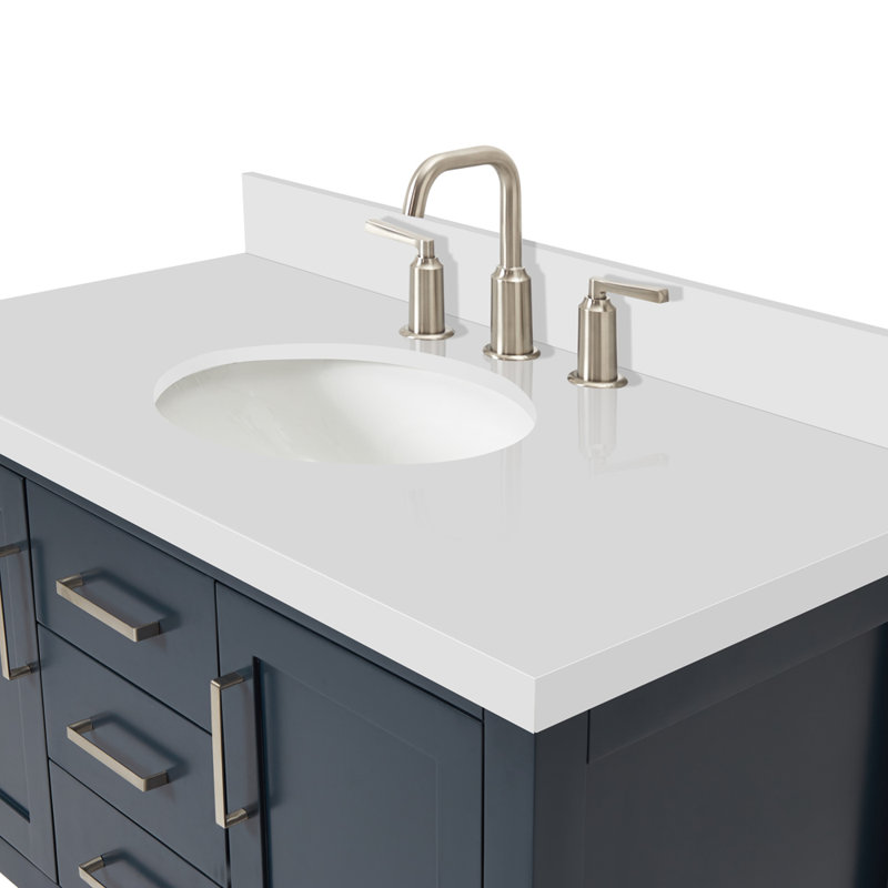Bayhill 43'' W Single Vanity, Midnight Blue