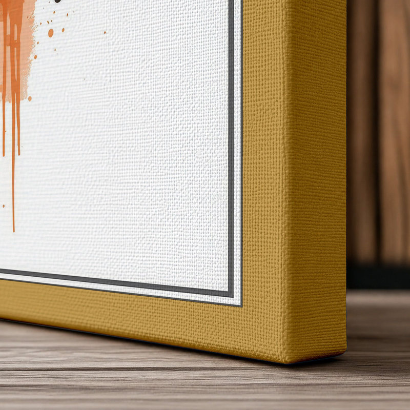 Print, 36x24 - 91.4 x 61.0 cm, Ochre Border