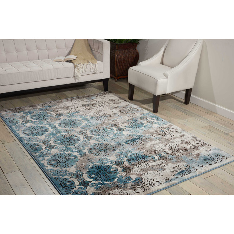 Grachan Abstract Indoor Rug, Rectangle 3'9" x 5'9"