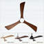 Ventilateur de plafond en bois massif de 52 pouces avec lumières, télécommande, moteur à courant continu silencieux, 3 pales, 6 niveaux de vitesse, réversible, pour une utilisation intérieure-200774521-200774522