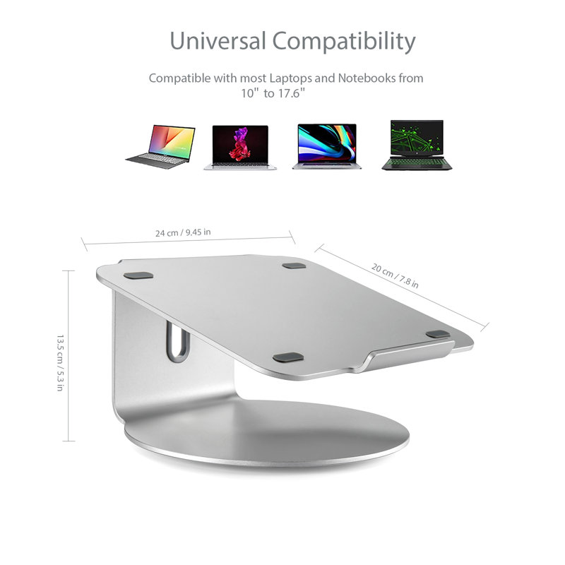 Accessoire pour ordinateur portable, Argent