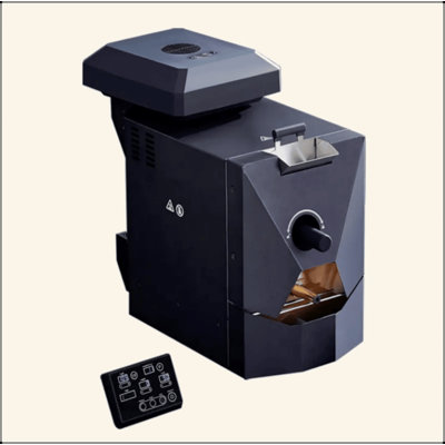 Torréfacteur de grains de café, réglage du SCR de l'équipement de séchage du café, torréfaction de petits cylindres à domicile, torréfaction de 500 g pendant 20 minutes, torréfacteur de café intelligent à écran ACL, mini torréfacteur indépendant Shell