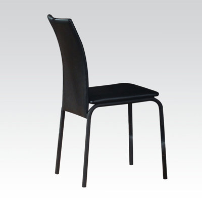 Emory Upholstered Kids Chair in Black