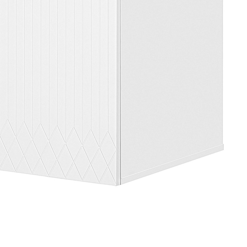Armoire de salle de bain 30 po avec lavabo en céramique 30 po et 2 portes, Blanc