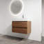 Meuble-lavabo simple 29,5 po avec plateau en résine Caria-119734732