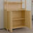 Bamboo Bathroom Storage Cabinets with Multi - tiered Shelves