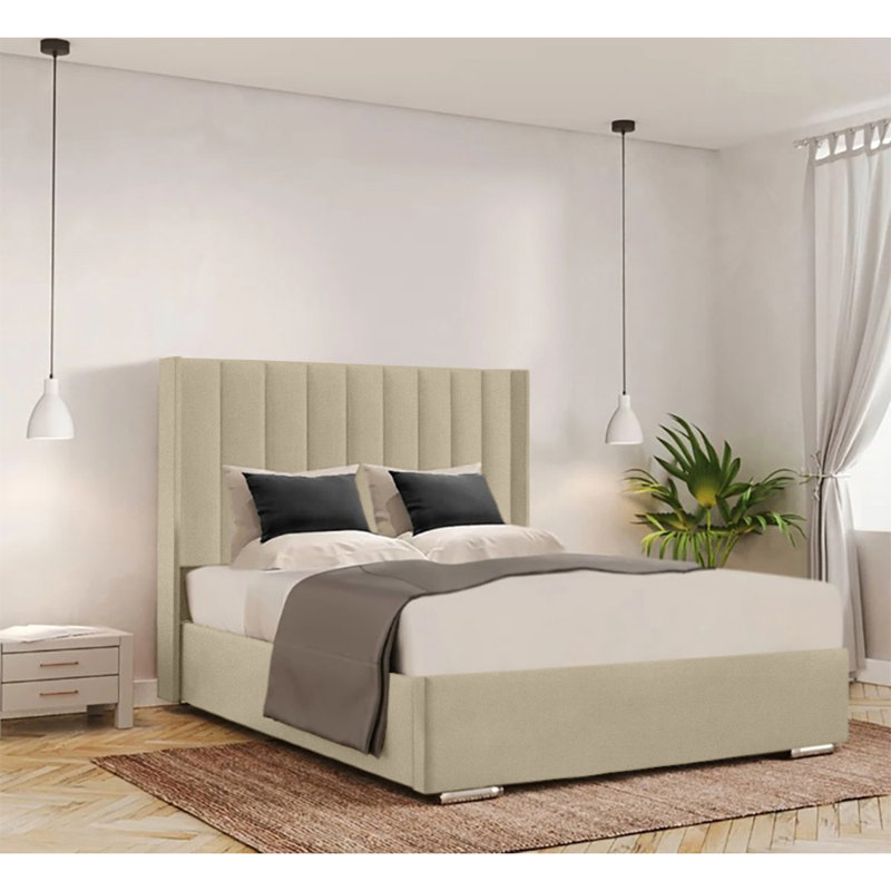 Chiedu Bed Frame, Coffee, Double