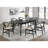 Dining Table with Self-Storing Extension Leaf
