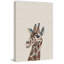 Friendly Giraffe II - Wrapped Canvas Painting-774433340