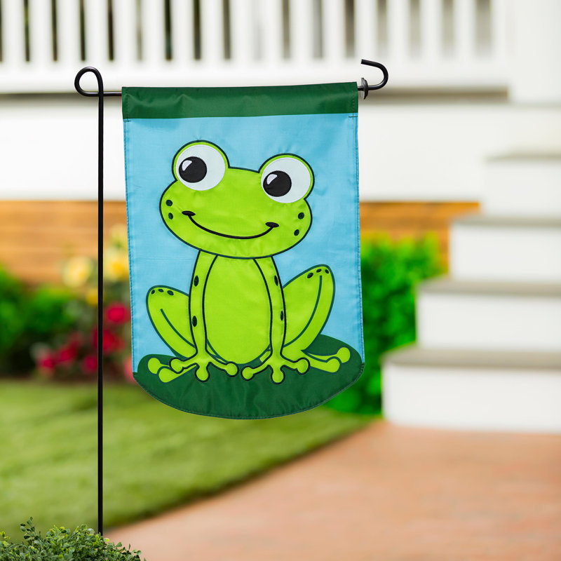 Drapeau de jardin Frog
