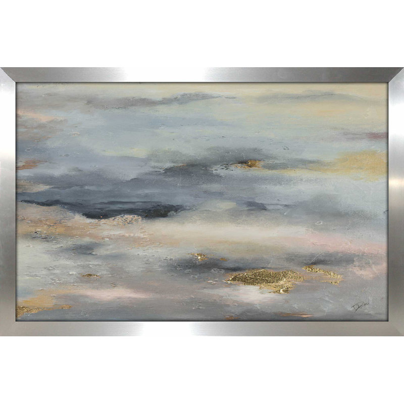 «A Light», reproduction de peinture à l'acrylique encadrée, H 21,5 po x l 27,5 po x P 0,75 po
