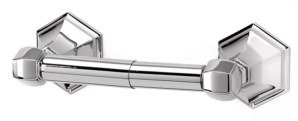Nicole Wall Mounted Toilet Paper Holder, Polished Chrome