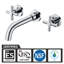 Robinet de salle de bain mural Cross-65462645