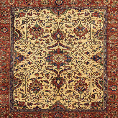 Tapis abstrait moderne 343
