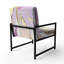 Cress - Fauteuil d'appoint rembourré en marbre-1055086802
