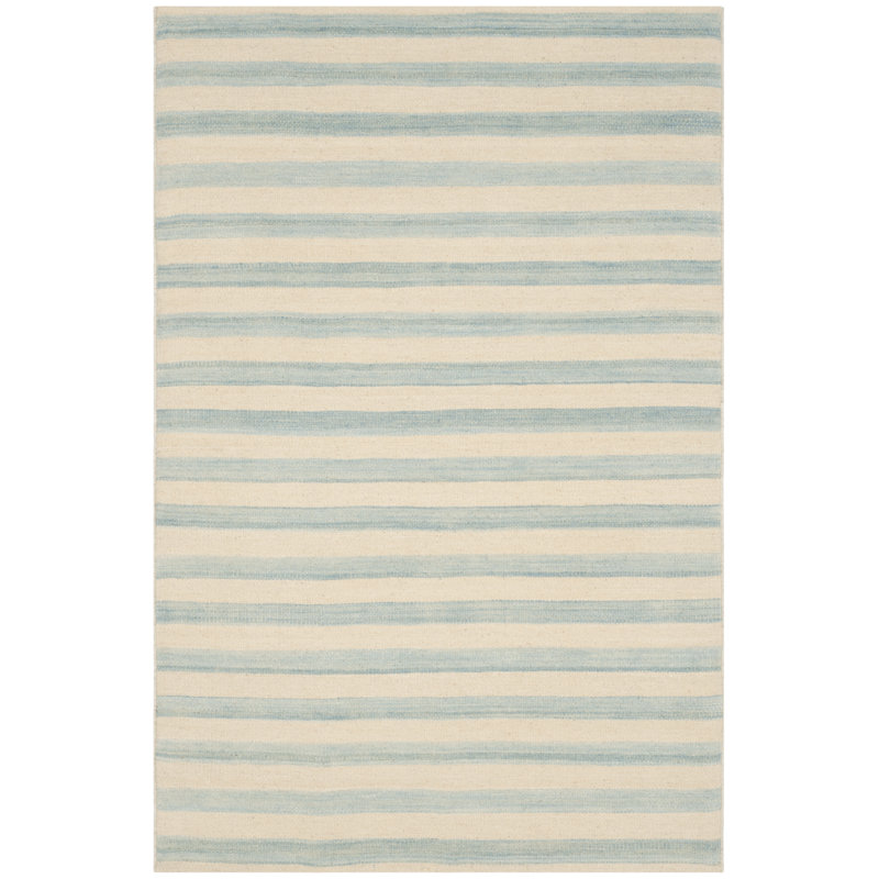 Ralph Lauren Canyon Stripe Wool Striped Rug, Rectangle 6' x 9'