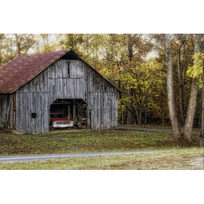 Parked - Wrapped Canvas Print