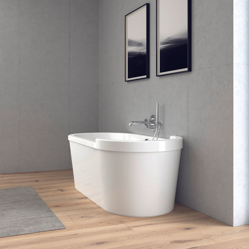 Baignoire autoportante ovale 63 "x 32" Duravit Starck