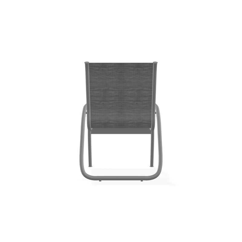Fauteuil de patio Gardenella, Graphite texturé, Recueillir le charbon de bois