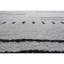 Tapis en polypropylène noir, gris anthracite, ivoire et blanc Kyrie