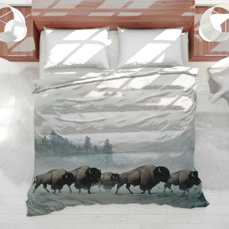 Édredon Buffalo Bedding, Édredon simple