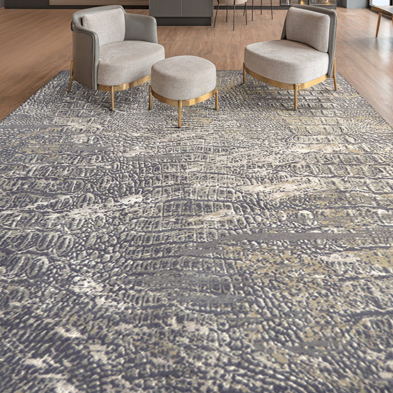 Animal Print Area Rug, Rectangle 8' x 10'