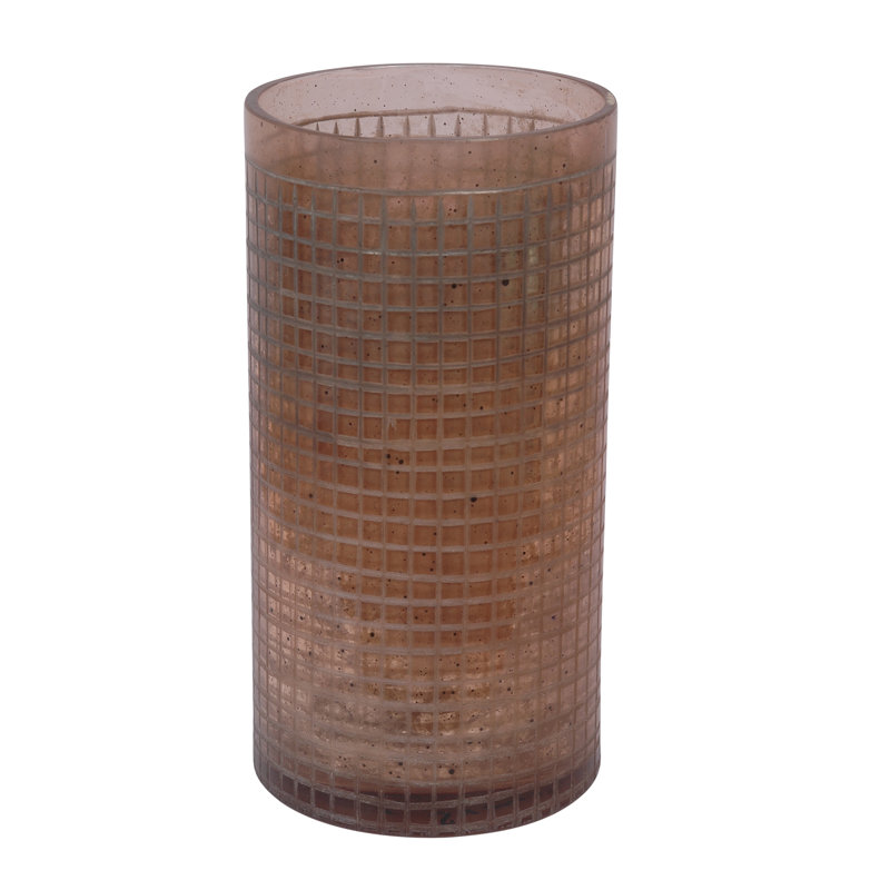 Glass Tabletop Hurricane, 10" H x 5" W x 5" D