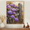 «Eady Hydrangeas By The Old Fence - Hydrangea Large, art mural»