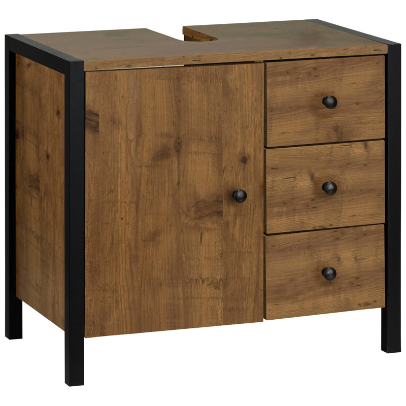 Killingworth Bathroom Storage Cabinet, Oak