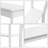 Narrow Console Table, Chic Accent Sofa Table, Entryway Table, White
