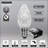  Wire Faceted C7 OptiCore LED String Lights-265249062-265249054