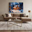 Art mural sur toile, "Christmas Mountain Cabins"-701881112