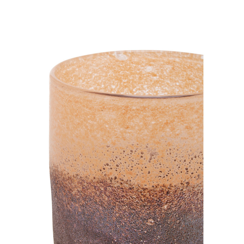 Fenix Glass Table Vase, 18cm H x 18cm W x 18cm D
