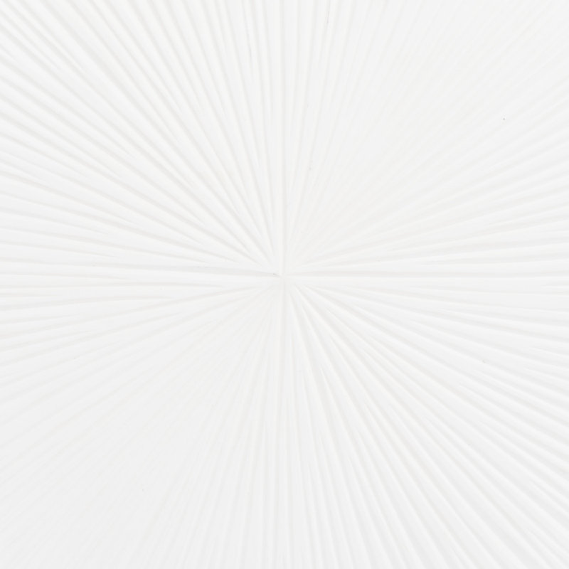 Sculpture décorative Vonny, Blanc, H 22,85 po x l 18,4 po x P 4,1 po
