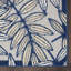 Tapis intérieur / extérieur bleu marine / ivoire Adames-795498475