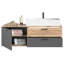 1400mm W Wall-Mounted Single Washbasin Hannegan