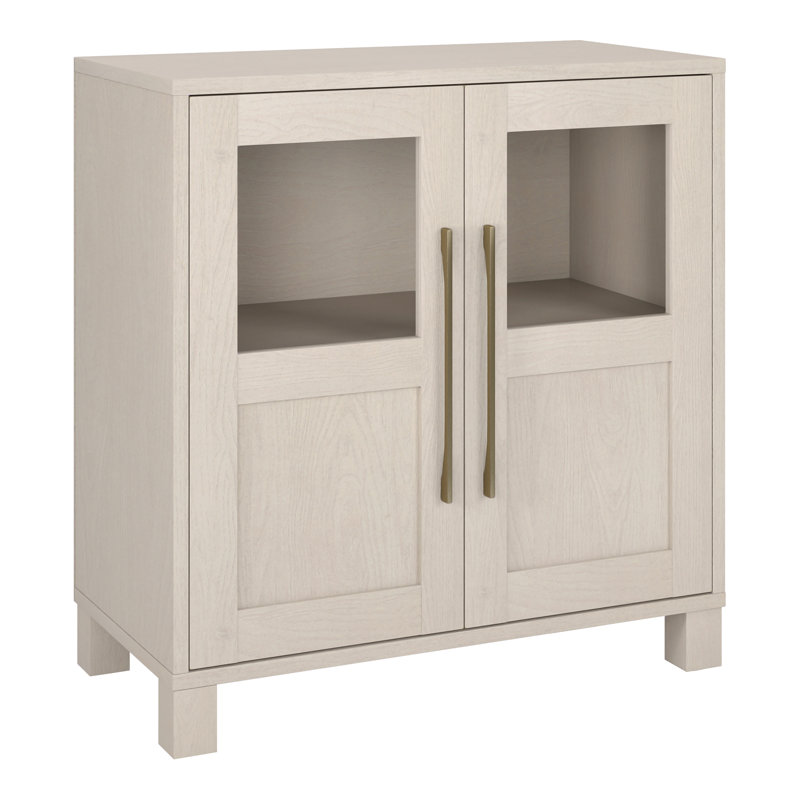 Holbrook 2 - Door Standard Accent Cabinet, Alder White