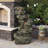 Ricka Weather Resistant Floor Fountain with Light-1009489132