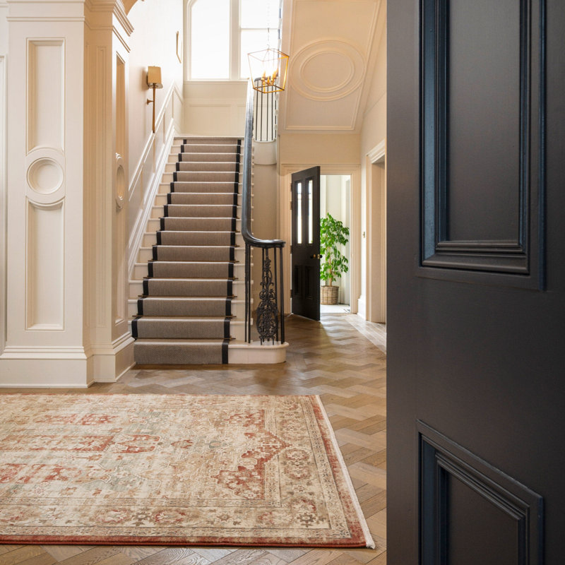 Tanda Damask Hand Tufted Area Rug, 280cm x 380cm