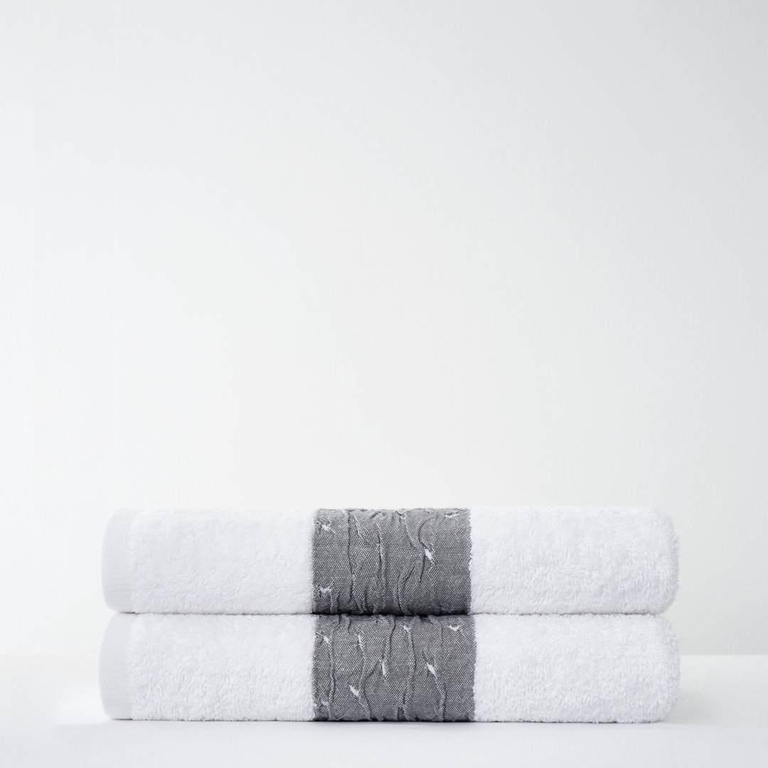 2 Piece Chemical-free and Sustainable Quick Dry Bath Towel Same-Size Bale