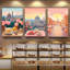 3 Piece Wrapped Canvas Print-1318026951