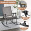 Chaise d'extérieur en métal Hiyam