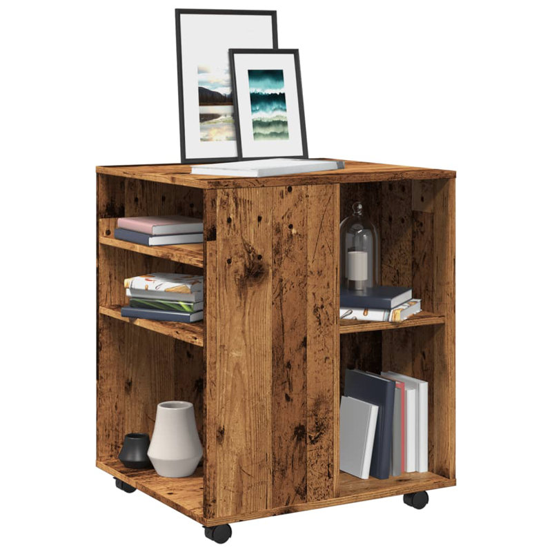 Alarins End Table, Reclaimed Wood
